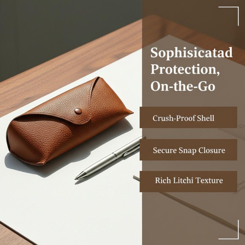 PU 가죽 선글라스 케이스 남녀공용 컴팩트하고 부드러운 - Travel Accessories Pouch For Women 리뷰 및 가격
