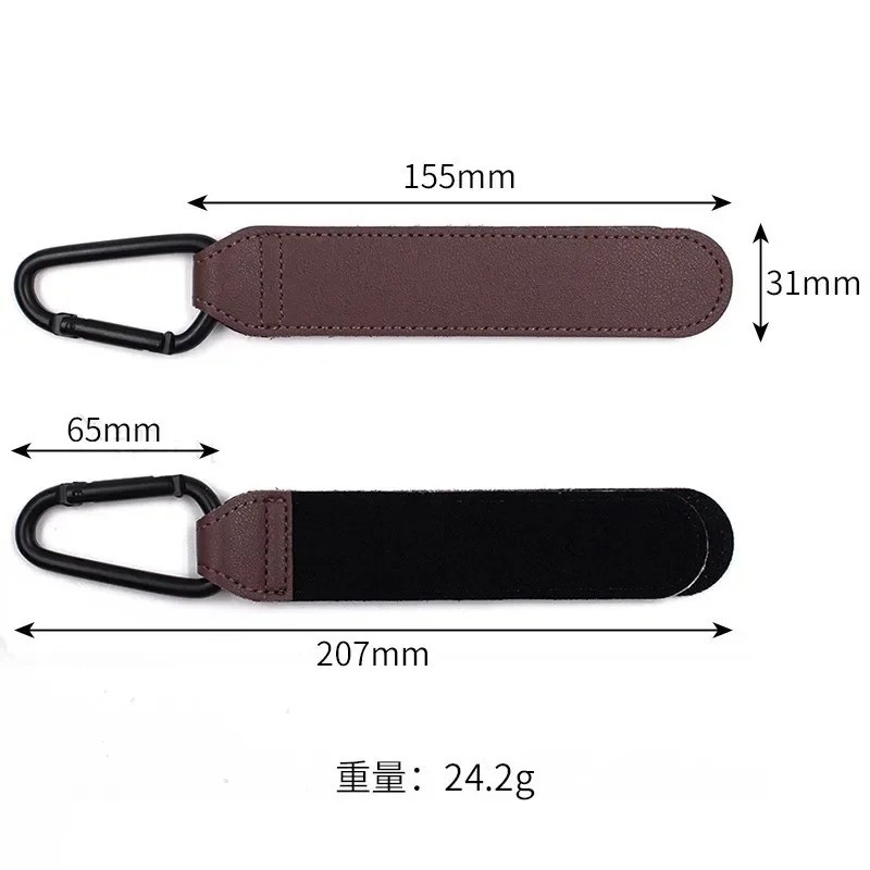 아기 유모차 걸이 패션 PU 가죽 조절 가능 유모차 걸 - Travel Accessories For 3 Year Old 리뷰 및 가격