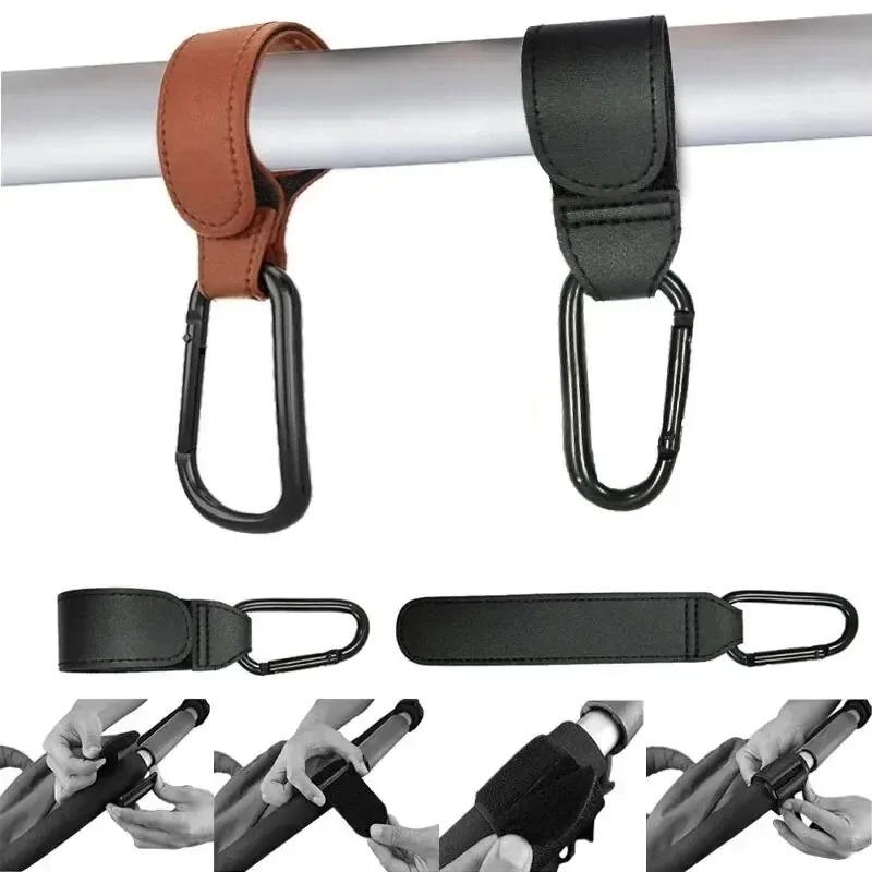 아기 유모차 걸이 패션 PU 가죽 조절 가능 유모차 걸 - Travel Accessories For 3 Year Old 리뷰 및 가격