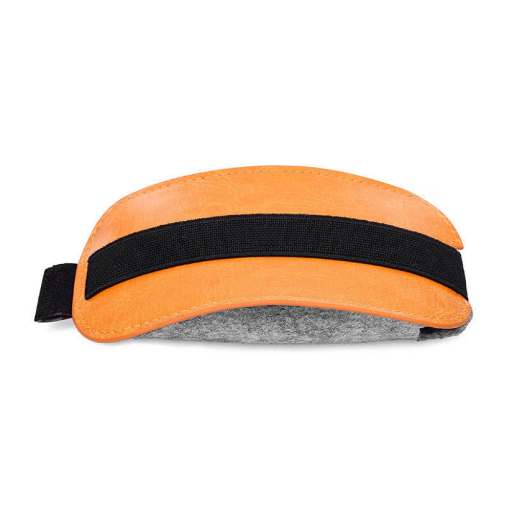오렌지 PU 가죽 펠트 마우스 파우치, 여행 운반 케이 - Travel Accessories Apple 리뷰 및 가격