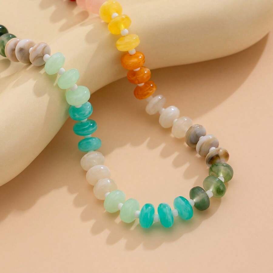 1pc Boho 세련된 스타일 우아하고 달콤한 다채로운 - Travel Accessories Shops 리뷰 및 가격