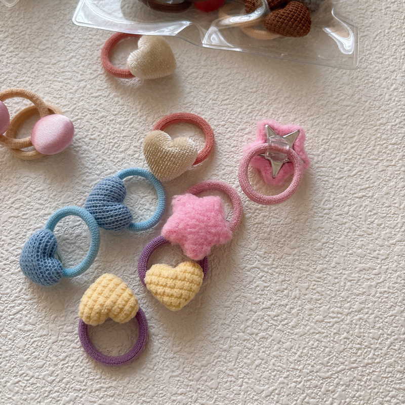 10PCS 한국 패션 아기 소녀 헤어 타이 귀여운 별/ - Travel Accessories For 3 Year Old 리뷰 및 가격