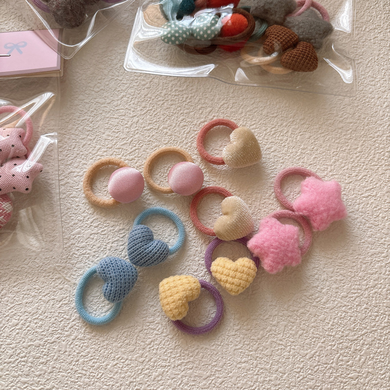 10PCS 한국 패션 아기 소녀 헤어 타이 귀여운 별/ - Travel Accessories For 3 Year Old 리뷰 및 가격