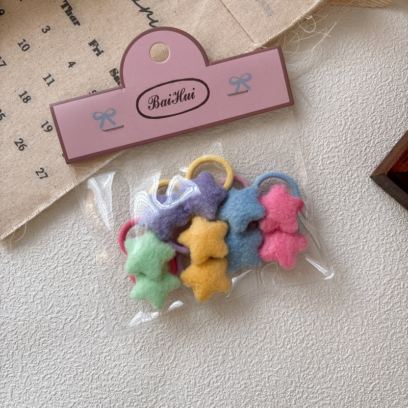10PCS 한국 패션 아기 소녀 헤어 타이 귀여운 별/ - Travel Accessories For 3 Year Old 리뷰 및 가격