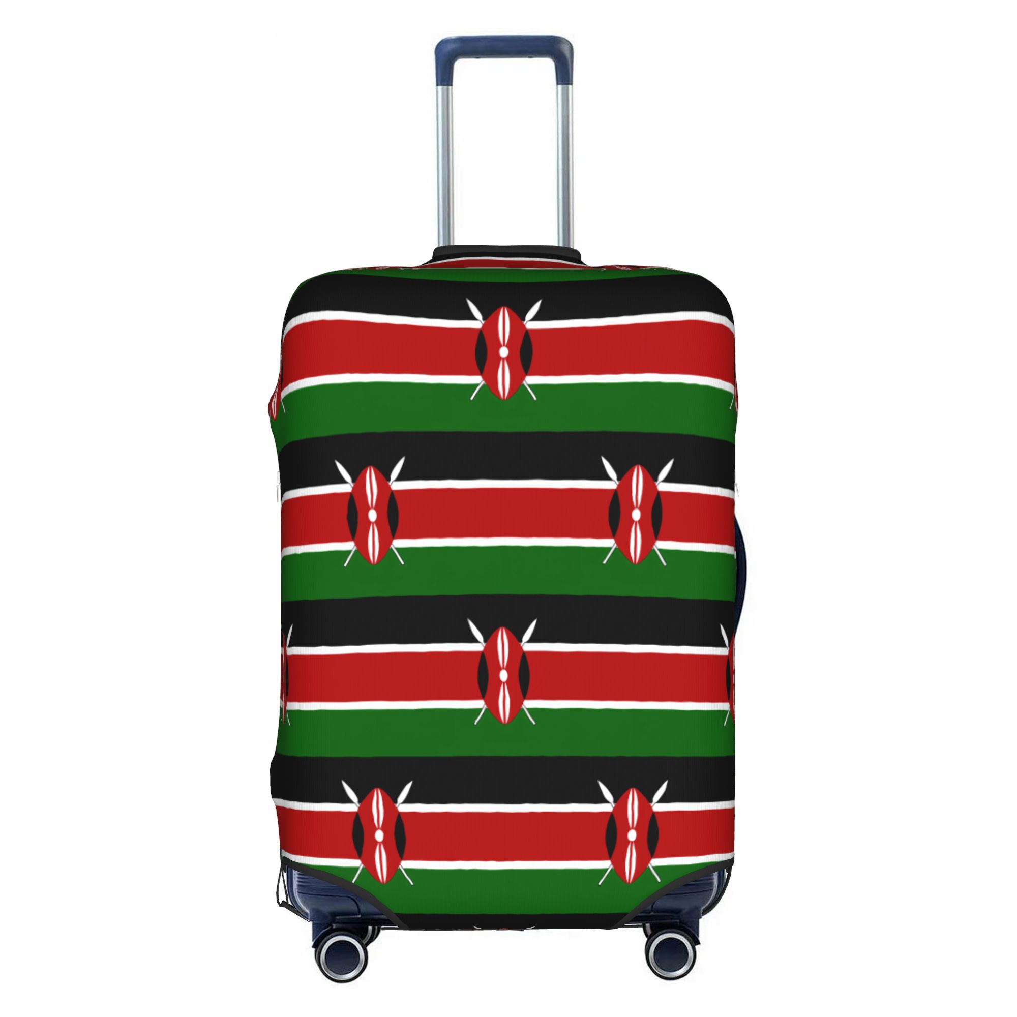 케냐 국기 수하물 커버 탄성 케냐 애국 여행 가방 보호 - Travel Accessories Kenya 리뷰 및 가격