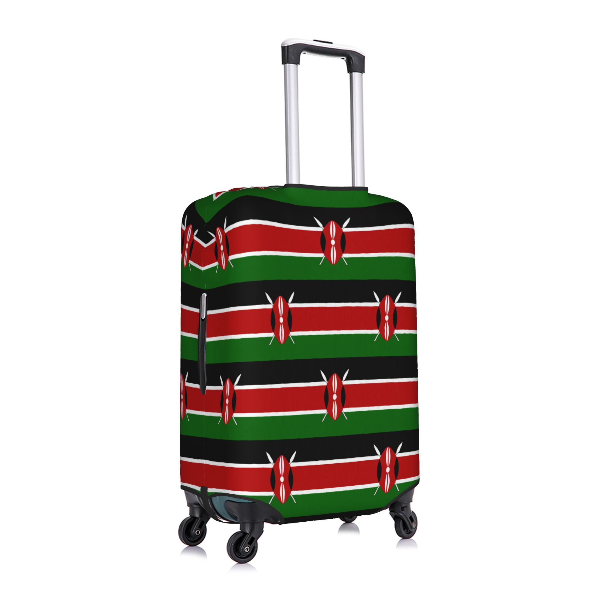 케냐 국기 수하물 커버 탄성 케냐 애국 여행 가방 보호 - Travel Accessories Kenya 리뷰 및 가격